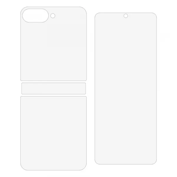HYDROGEL Sada ochranných fólií Samsung Galaxy Z Flip7 FE 5G