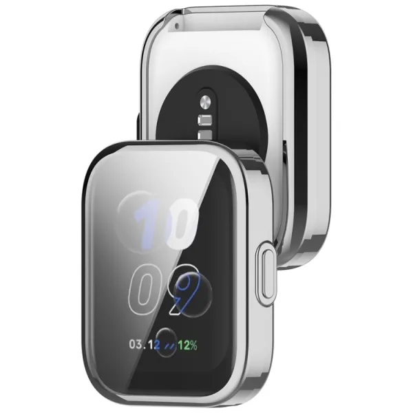 TPU FULL COVER Kryt pre Amazfit Bip 5 Unity strieborný