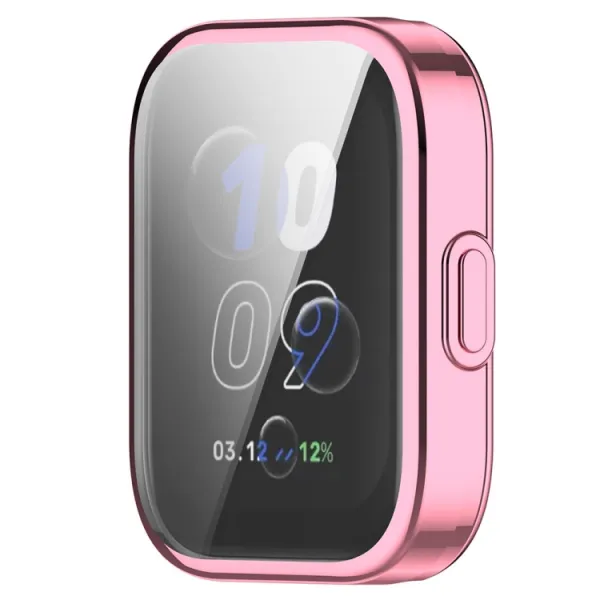TPU FULL COVER Kryt pre Amazfit Bip 5 Unity metalický ružový