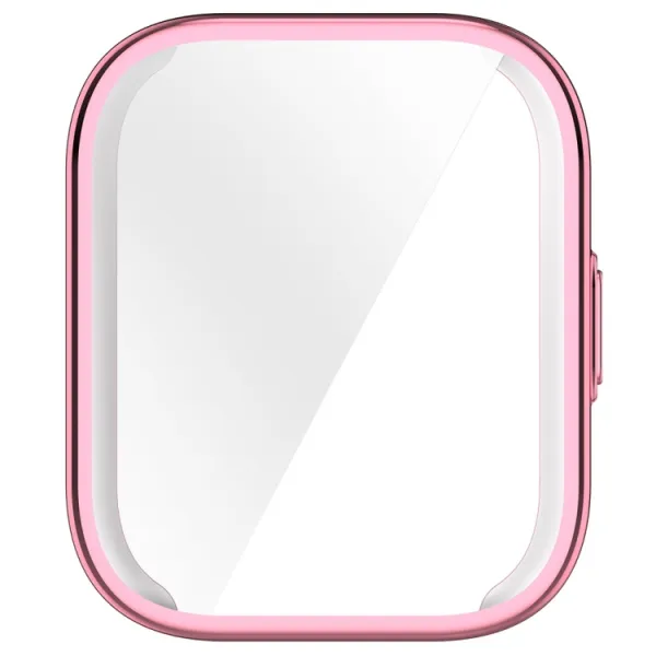 TPU FULL COVER Kryt pre Amazfit Bip 5 Unity metalický ružový
