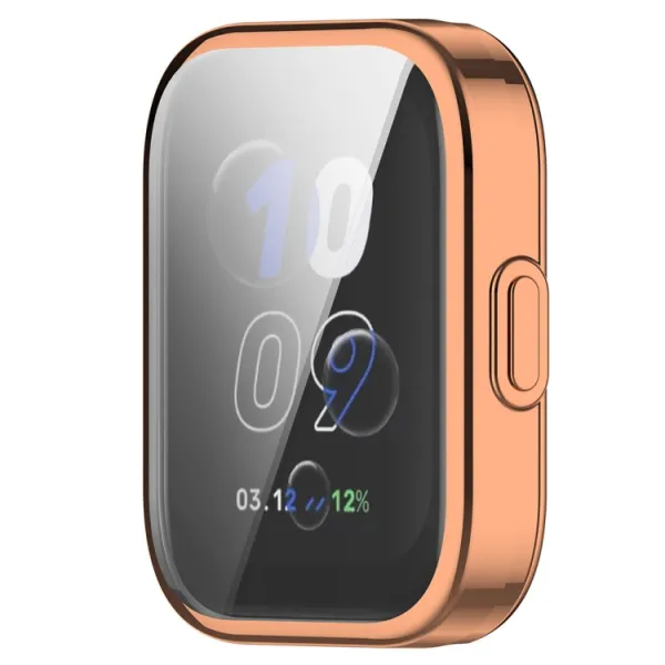 TPU FULL COVER Kryt pre Amazfit Bip 5 Unity ružovozlatý