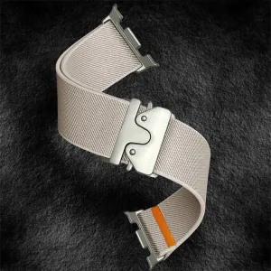 NEXUS Nylonový remienok pre Samsung Galaxy Watch8 / Watch8 Classic STARLIGHT