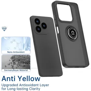 SHADOW Ochranný kryt s držiakom ZTE Blade A75 čierny