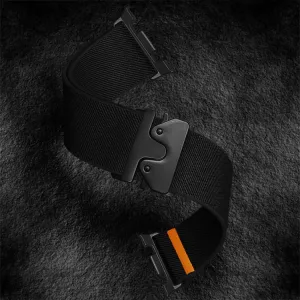 NEXUS Nylonový remienok pre Samsung Galaxy Watch8 / Watch8 Classic čierny