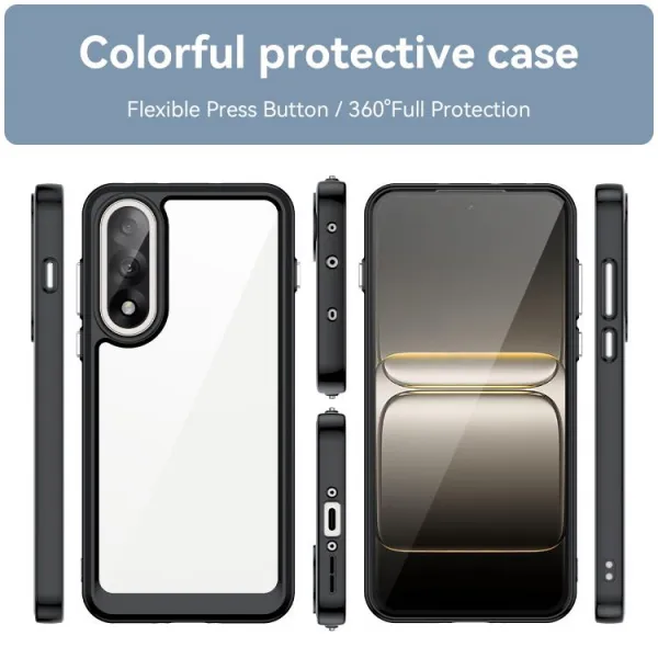 CRYSTAL Ochranný obal pre OnePlus Nord 5 5G čierny