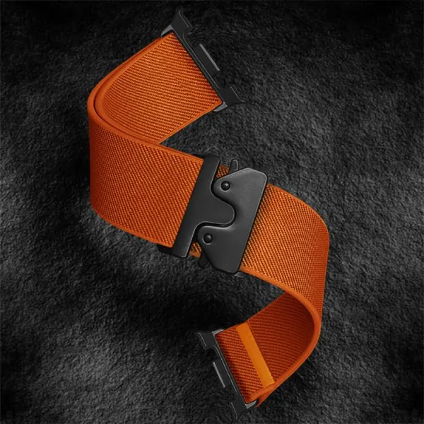 NEXUS Nylonový remienok pre Samsung Galaxy Watch8 / Watch8 Classic oranžový