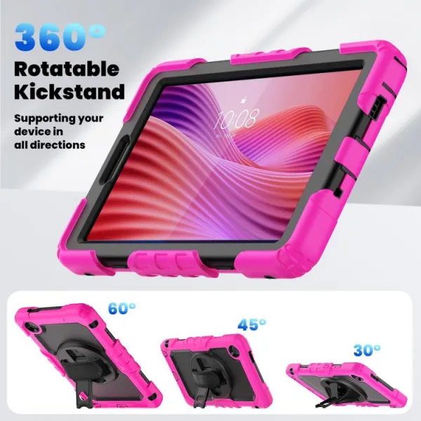 SOLID 360 Odolný obal pre Lenovo Tab One / Lenovo Tab K9 ružový