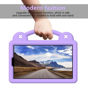 FANY Detský obal na tablet pre Lenovo Tab One / Lenovo Tab K9 fialový