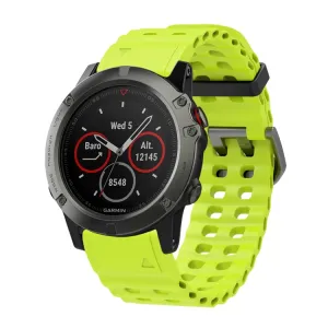OCEAN Univerzálny remienok QuickFit pre Garmin - šírka 22mm svetlozelený