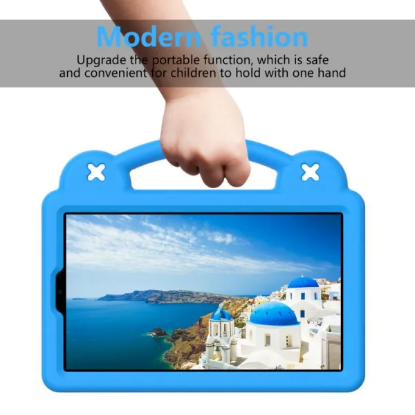 FANY Detský obal na tablet pre Lenovo Tab One / Lenovo Tab K9 svetlomodrý