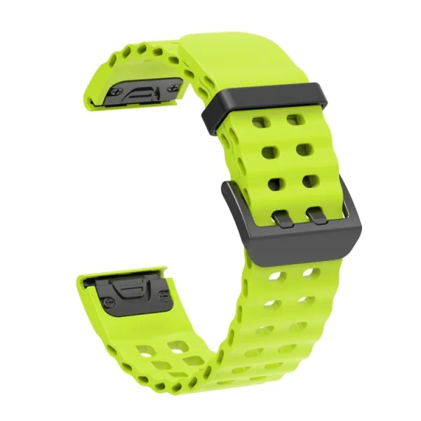 OCEAN Univerzálny remienok QuickFit pre Garmin - šírka 22mm svetlozelený
