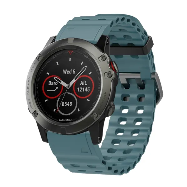 OCEAN QuickFit Univerzálny remienok pre Garmin - šírka 26mm šedo-modrý