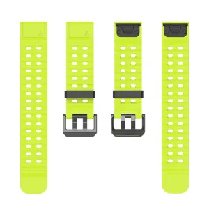 OCEAN Univerzálny remienok QuickFit pre Garmin - šírka 22mm svetlozelený
