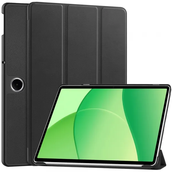 LEATHER Zaklápací kryt pre OnePlus Pad Lite čierny
