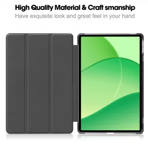 LEATHER Zaklápací kryt pre OnePlus Pad Lite šedý