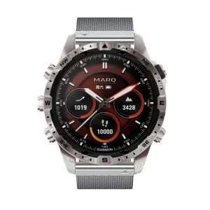 MILANESE Kovový remienok pre Garmin - šírka 26mm QuickFit strieborný