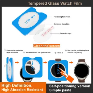 IMAK EASY INSTALL Sklo na hodinky Samsung Galaxy Watch8 40mm