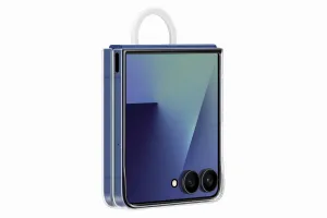 SAMSUNG CLEAR RING Kryt s držiakom Samsung Galaxy Z Flip7 5G priehľadný