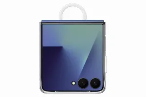 SAMSUNG CLEAR RING Kryt s držiakom Samsung Galaxy Z Flip7 5G priehľadný