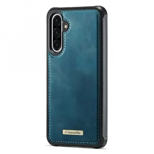 CASEME C49 Peňaženkový kryt 2v1 pre Samsung Galaxy A56 modrý