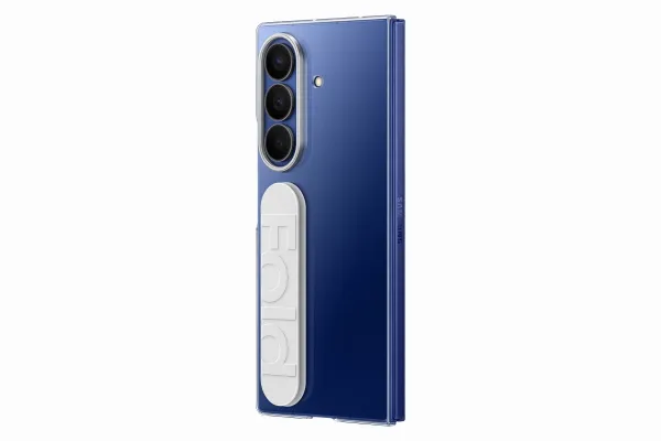 SAMSUNG CLEAR GRIP Ochranný kryt s držiakom Samsung Galaxy Z Fold7 5G priehľadný