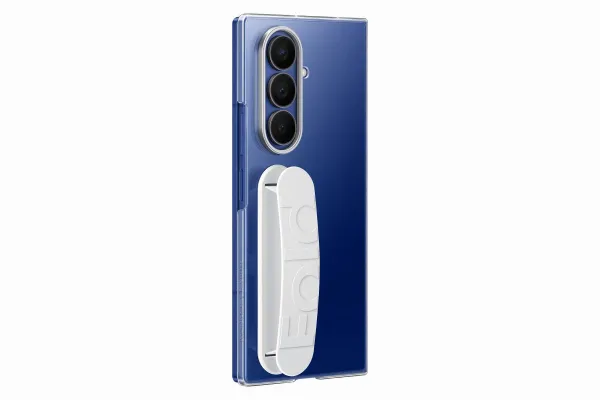 SAMSUNG CLEAR GRIP Ochranný kryt s držiakom Samsung Galaxy Z Fold7 5G priehľadný