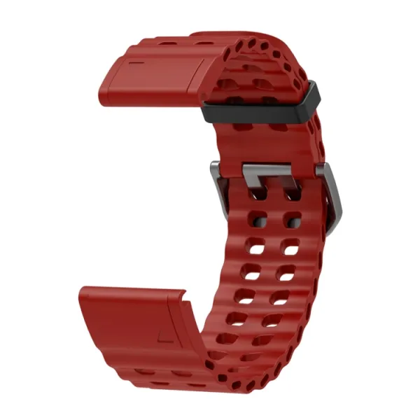 OCEAN Univerzálny remienok QuickFit pre Garmin - šírka 22mm červený