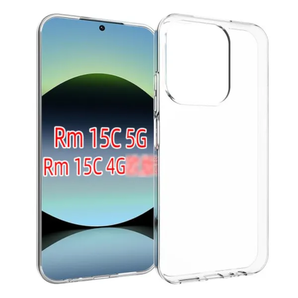 TPU Ochranný kryt pre Xiaomi Redmi 15C / Redmi 15C 5G priehľadný