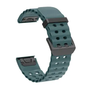 OCEAN QuickFit Univerzálny remienok pre Garmin - šírka 26mm šedo-modrý