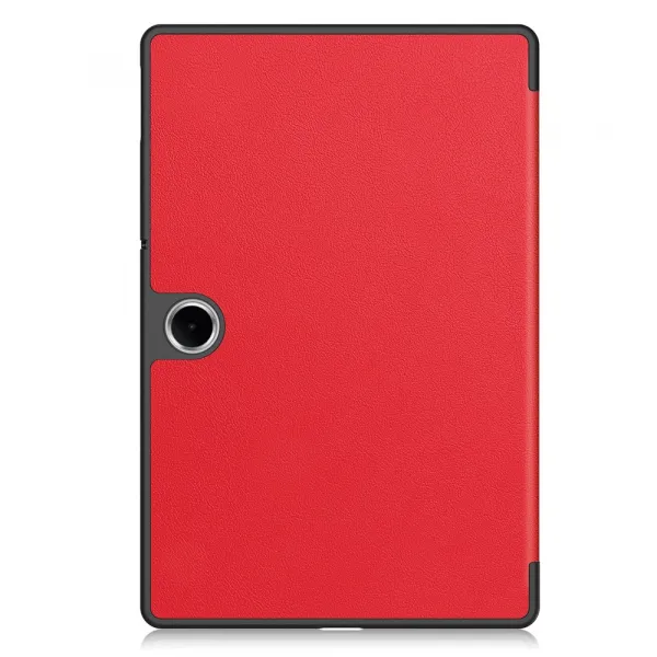 LEATHER Zaklápací kryt pre OnePlus Pad Lite červený