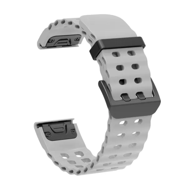 OCEAN Univerzálny remienok QuickFit pre Garmin - šírka 22mm šedý