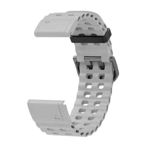 OCEAN Univerzálny remienok QuickFit pre Garmin - šírka 22mm šedý