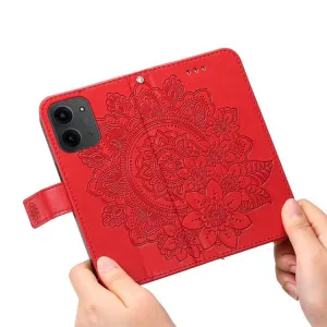 ART MANDALA Peňaženkové puzdro pre POCO C85 červené