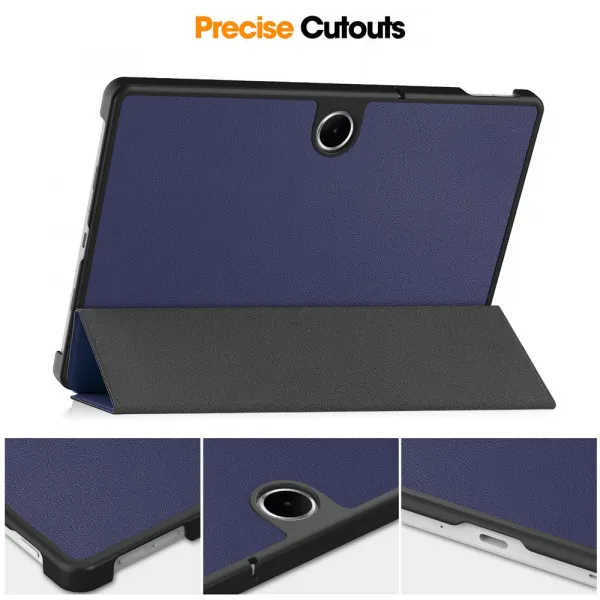 LEATHER Zaklápací kryt pre OnePlus Pad Lite šedý