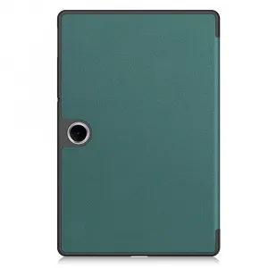 LEATHER Zaklápací kryt pre OnePlus Pad Lite zelený