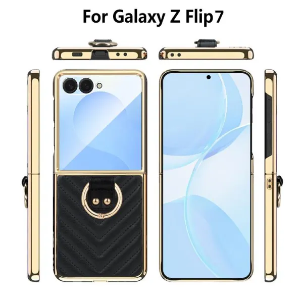DREAMY Kryt so zabudovaným sklom Samsung Galaxy Z Flip7 5G ružový