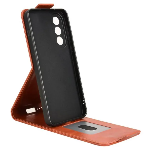 Vyklápacie puzdro pre OnePlus Nord 5 5G hnedé