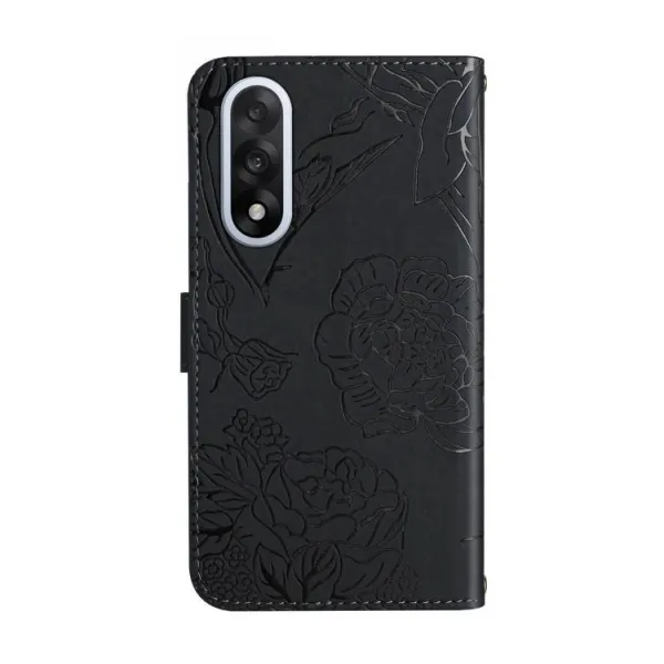 ART BLOSSOM Peňaženkový kryt pre OnePlus Nord 5 5G čierny