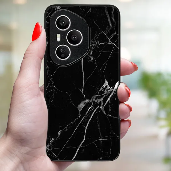 MY ART Ochranný kryt pre Honor 400 Pro 5G BLACK MARBLE (142)