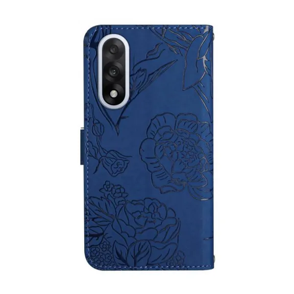 ART BLOSSOM Peňaženkový kryt pre OnePlus Nord 5 5G modrý