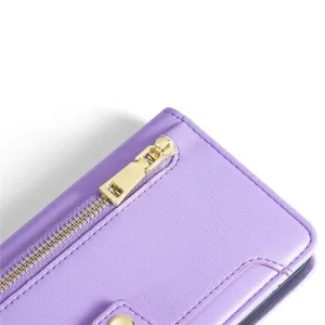 PASTEL Peňaženkové puzdro pre OnePlus Nord 5 5G fialové