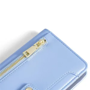 PASTEL Peňaženkové puzdro pre OnePlus Nord 5 5G modré