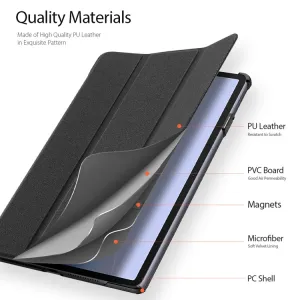 DUX DOMO Zaklápací obal pre Huawei MatePad 11.5 S čierny