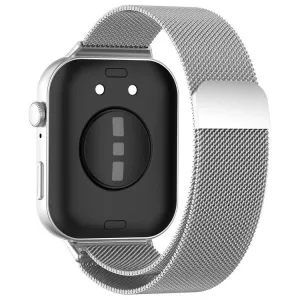xDfind MILANESE Kovový remienok pre Huawei Watch Fit 3 / Fit 4 / Fit 4 Pro strieborný