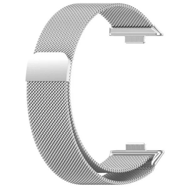 xDfind MILANESE Kovový remienok pre Huawei Watch Fit 3 / Fit 4 / Fit 4 Pro strieborný