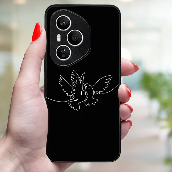 MY ART Ochranný kryt pre Honor 400 Pro 5G WHITE DOVE (195)