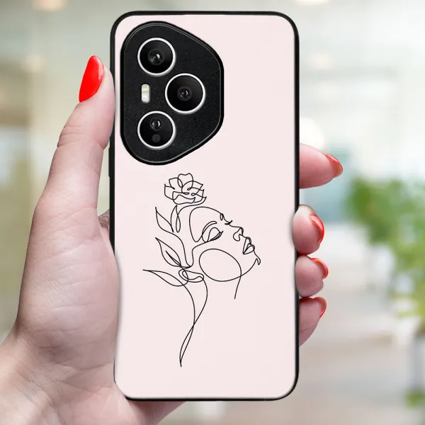 MY ART Ochranný kryt pre Honor 400 Pro 5G ROSE GIRL (198)