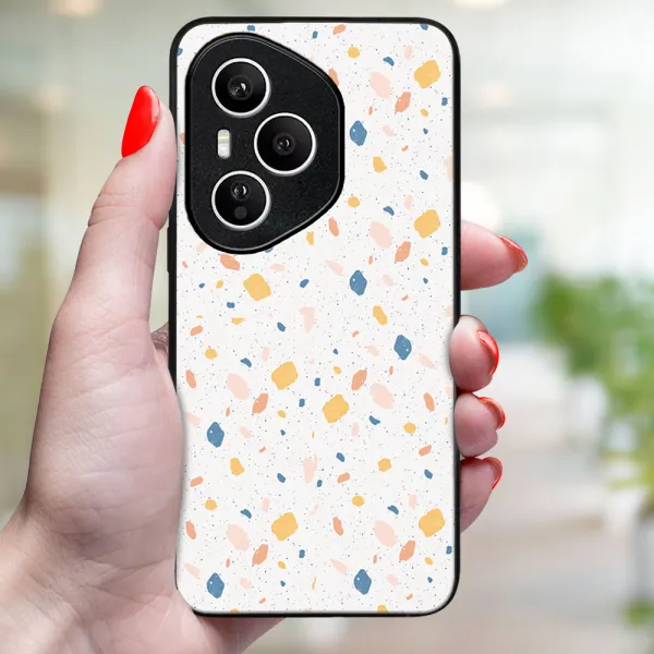 MY ART Ochranný kryt pre Honor 400 Pro 5G ORANGE TERRAZZO (165)