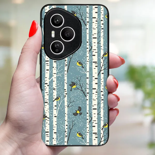 MY ART Kryt s vianočným dizajnom Honor 400 Pro 5G BIRCH (072)