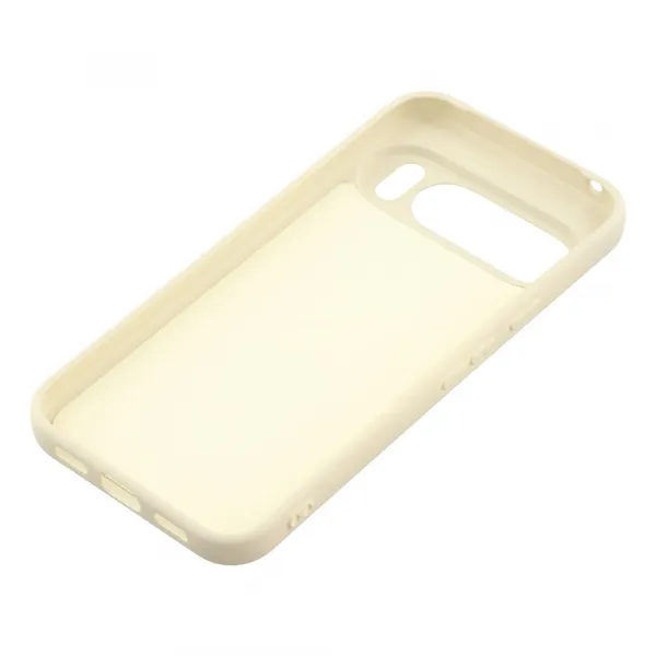 PROTEMIO TPU Kryt pre Google Pixel 10 / Google Pixel 10 Pro CREAMY WHITE